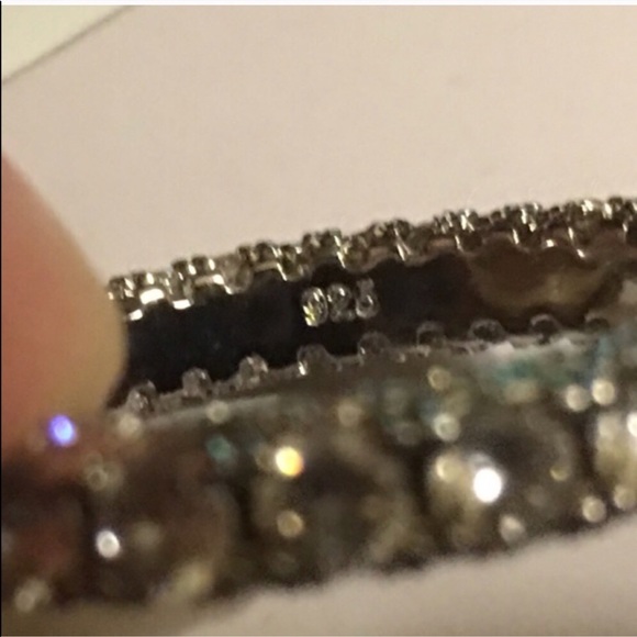 STERLING SILVER WEDDING BAND - Picture 8 of 8